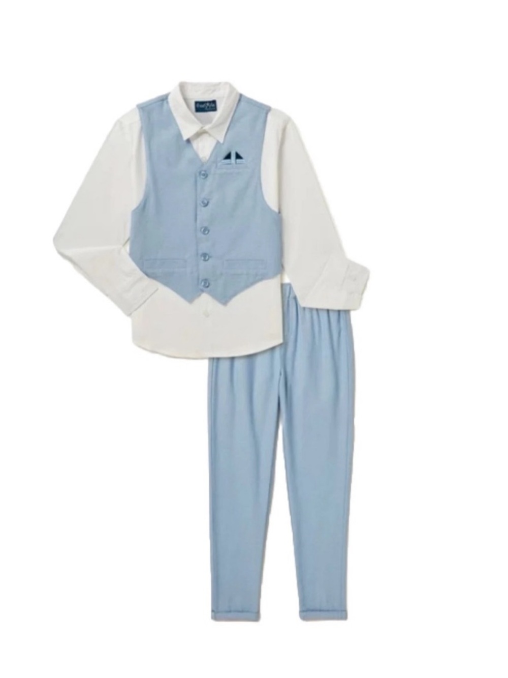 children's Dress Shirt Vest And PantsFormal Outfits
Set 3piece  Sz 14 freestyle